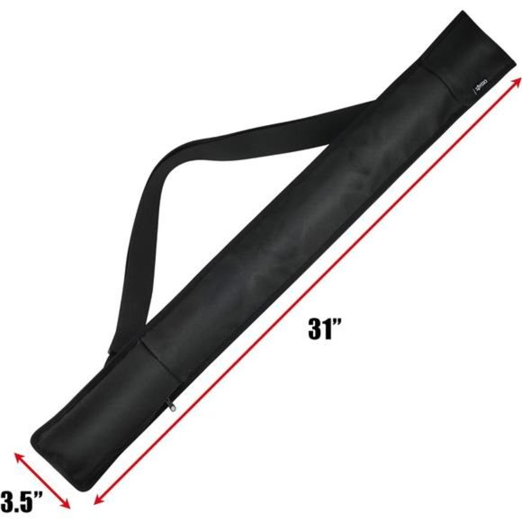 Cosmos Billiard Pool Cue Stick Carrying Case Bag Snooker Cue Stick Storage Pouch - Picture 5 of 7